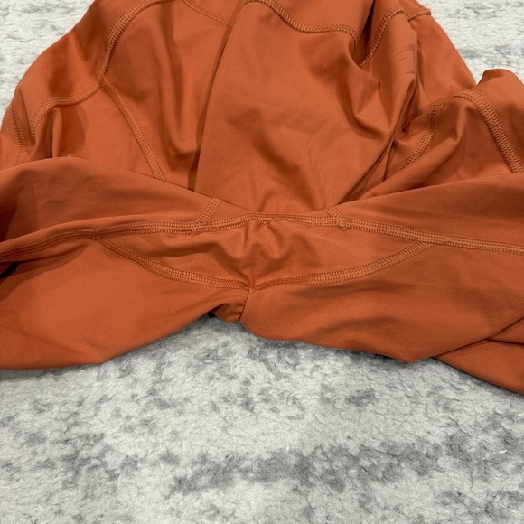 Gymshark x KK Collaboration Orange Ruched Back Leggings - Picture 7 of 10